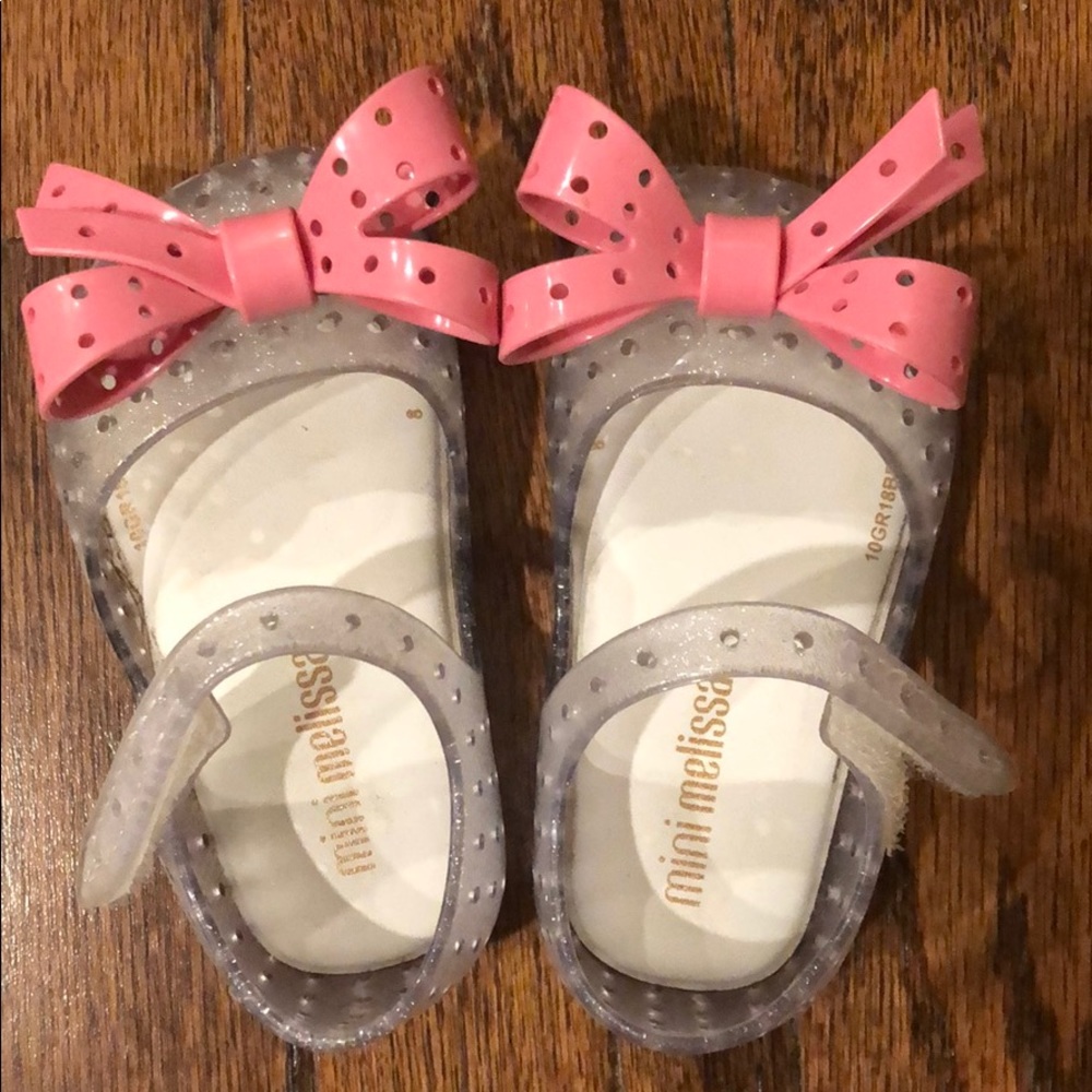 Mini Melissa sandals size 5